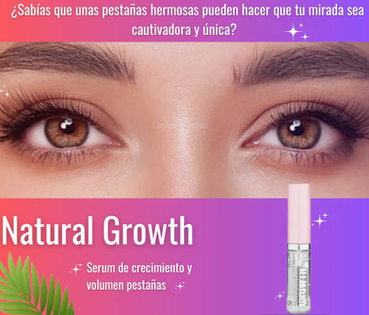 ¡Consigue pestañas largas y poderosas! Serum Growth 2x1