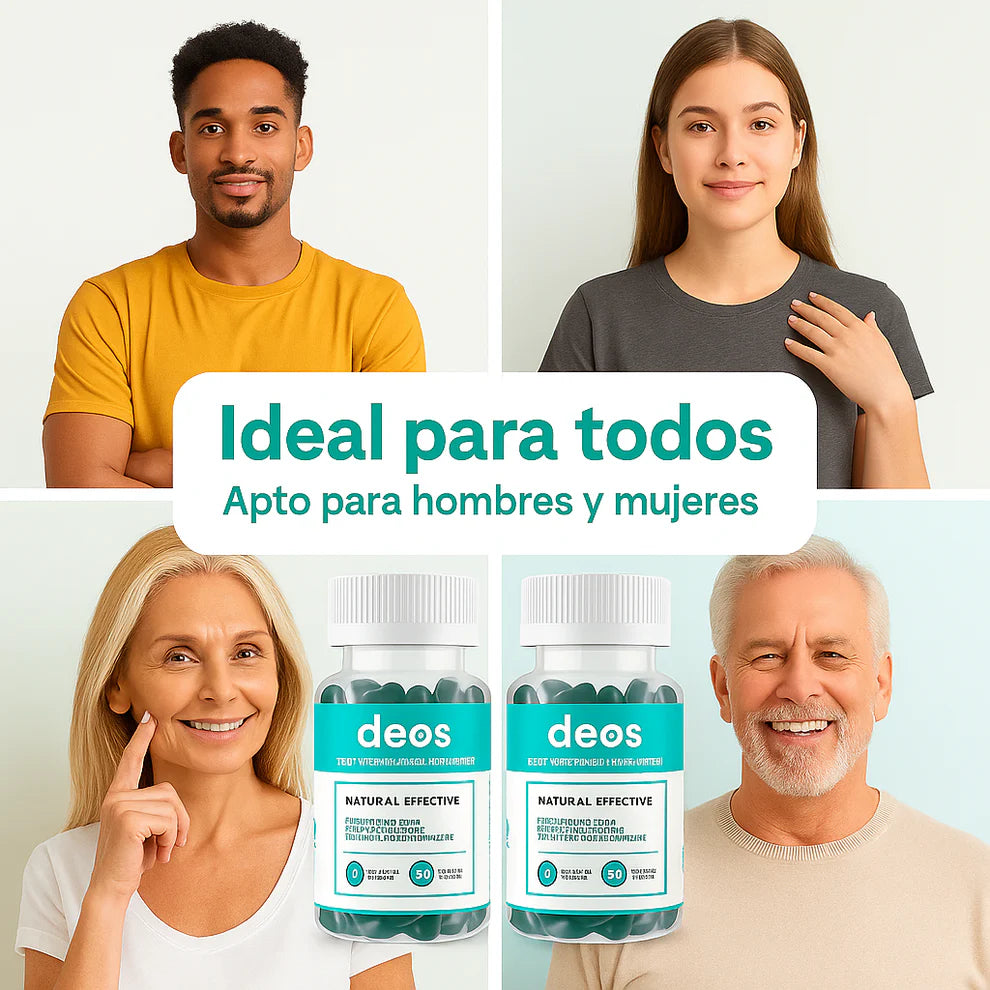 ¡Adiós al Mal Olor y la Preocupación! DEOS™ Cápsulas Naturales