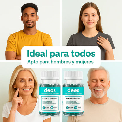 ¡Adiós al Mal Olor y la Preocupación! DEOS™ Cápsulas Naturales