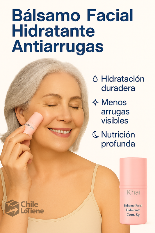 ¡Despídete de las arrugas! Bálsamo Facial Hidratante Antiarrugas